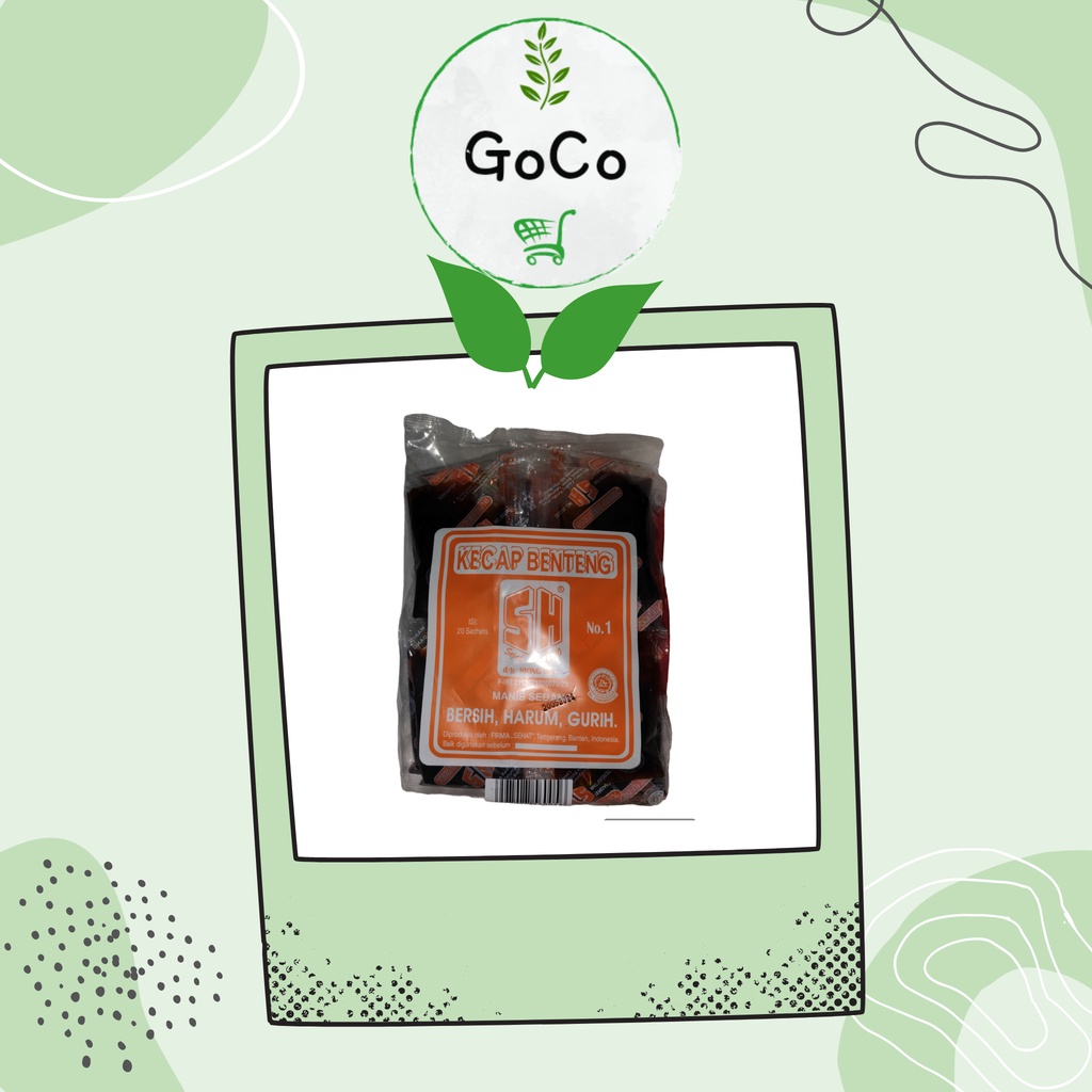 

SH | Kecap Manis | 20 x 17 ml |Eco-Friendly Packaging by GoCo
