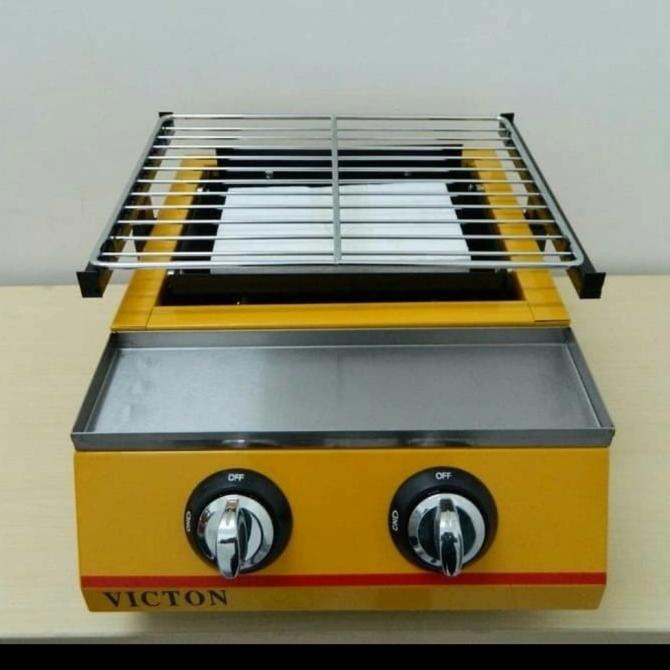 paling diminati] victon /ETON /GETRA panggangan 2 tungku Kompor pemanggang sosis