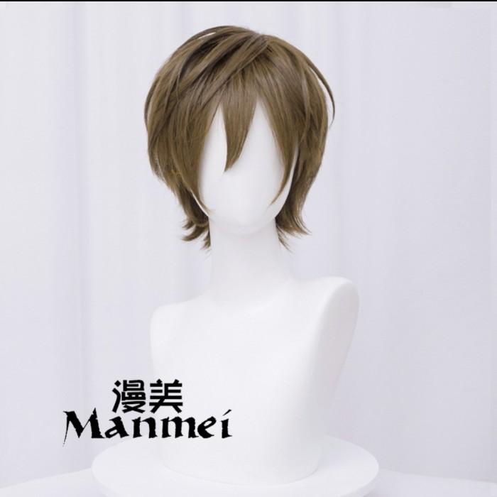 Wigku Ready Stock Wig Base Cosplay Male 30 Cm Cowo/Pria Manmei Import Part 2