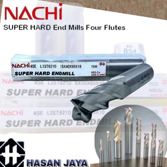 

`````````] ENDMILL Endmill Nachi 4 Flute 15mm ,9mm ,6mm ,4mm
