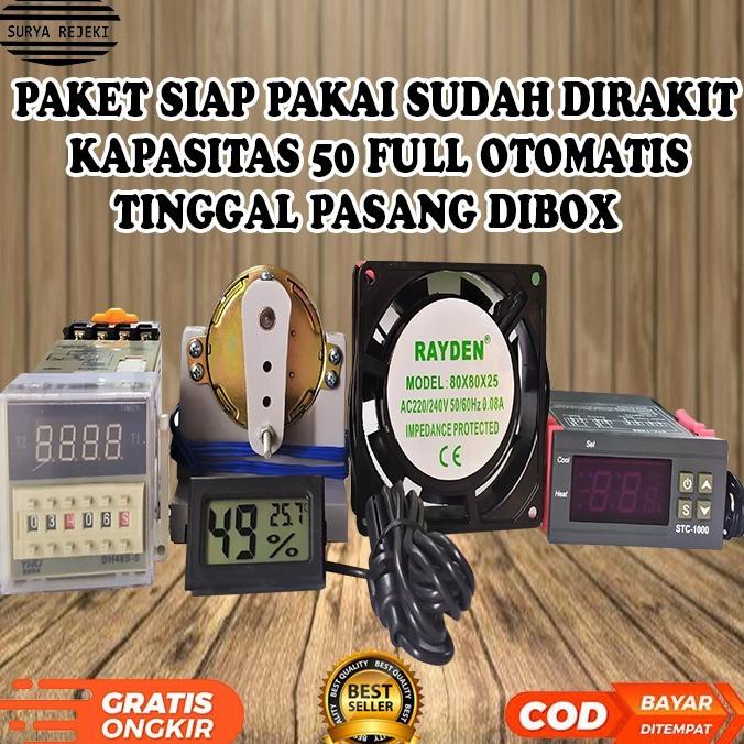 Paket Komponen Mesin Tetas Telur Ful Otomatis Penetas Otomatis Digital