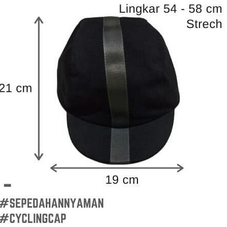 CYCLING CAPS TOPI SEPEDA SEMUA JENIS PRIA WANITA AKSESORIS GOWES