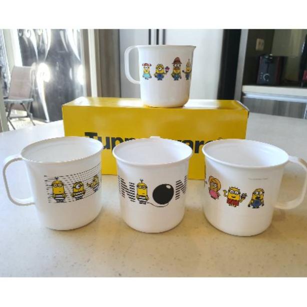 

MINION PAPOY MUG SET (ISI 4) GELAS SOUVENIR MINUM ANAK COUPLE MINION 99 Best Seller