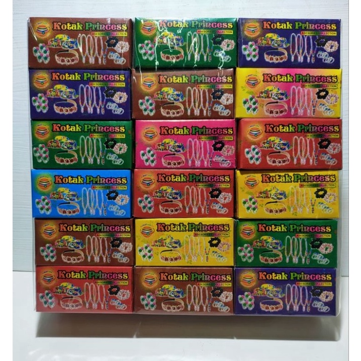 

[QK741] Kotak kado Princess Hadiah isi 36 Pcs Grosir 6f9eo