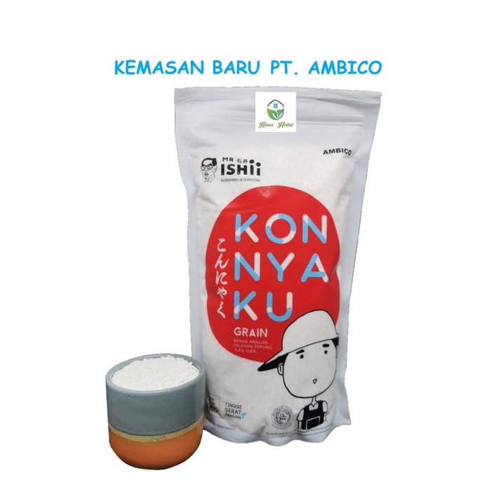 

shirataki konnyaku rice kecil 1kg / beras diet konyaku harga hemat