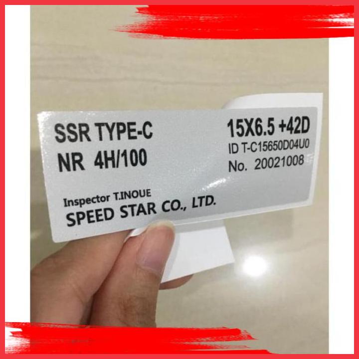 (pigg) stiker velg ssr type c