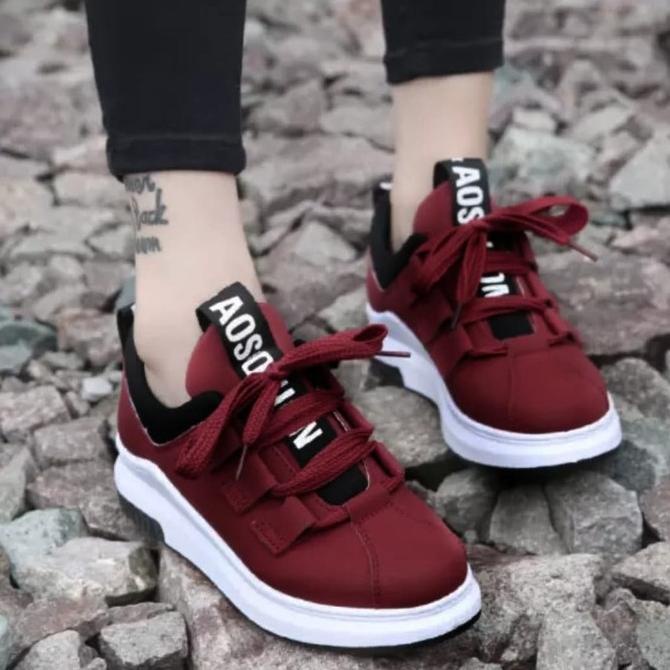 SEPATU WANITA / AOSOTION - Hitam, 36