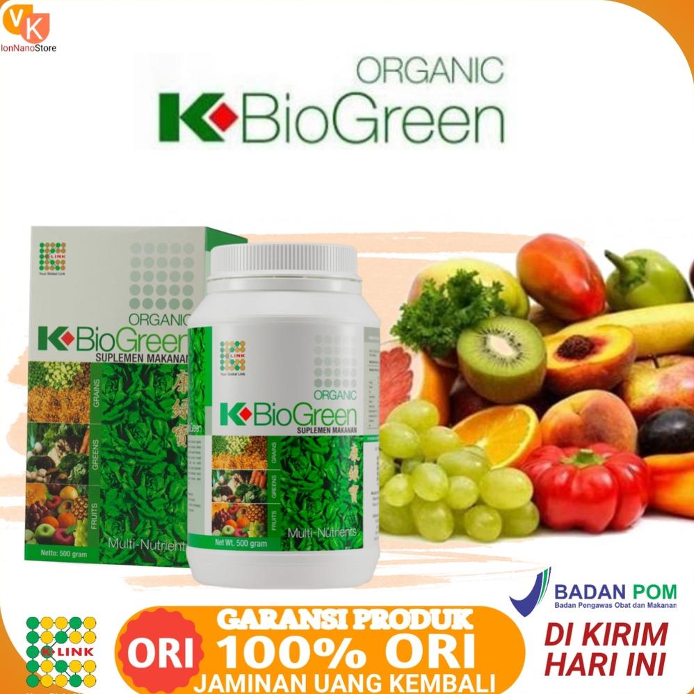 

Bio Green Original K Link Obat Diet Sehat Herbal Organik Suplemen Makanan Best Seller