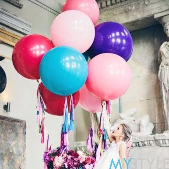 BALON LATEX JUMBO 36 INCH BALON LATEX WEDDING BALON LATEX MURAH TEBAL