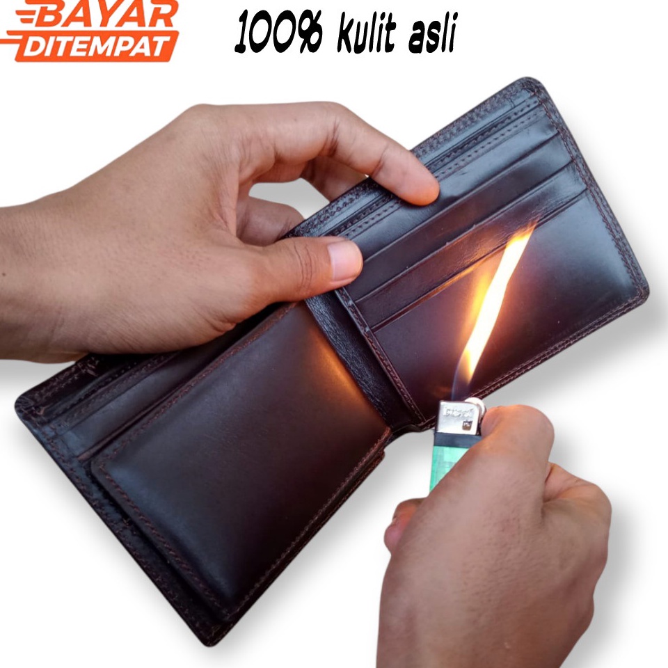 READY Dompet Pria 100% Kulit Asli// Dompet Pria Kulit Asli // Dompet  Kulit Pria Distro // Dompet Ke
