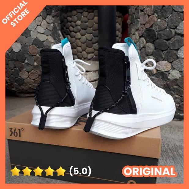 NAI591 Sneakers Pria Sepatu Pria High Cut 361 (361 Degree) Skateboarding **