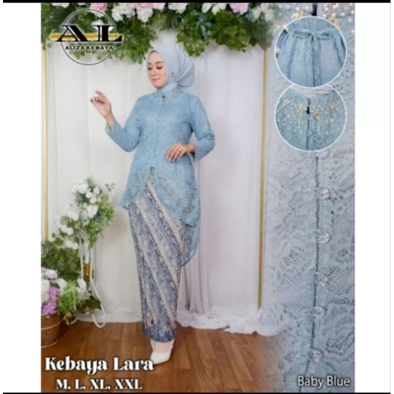 ORIGINAL SETELAN KEBAYA//KEBAYA PINGUIN//KEBAYA TUNIK TERLARIS//KEBAYA JUMBO//KEBAYA PESTA MODERN