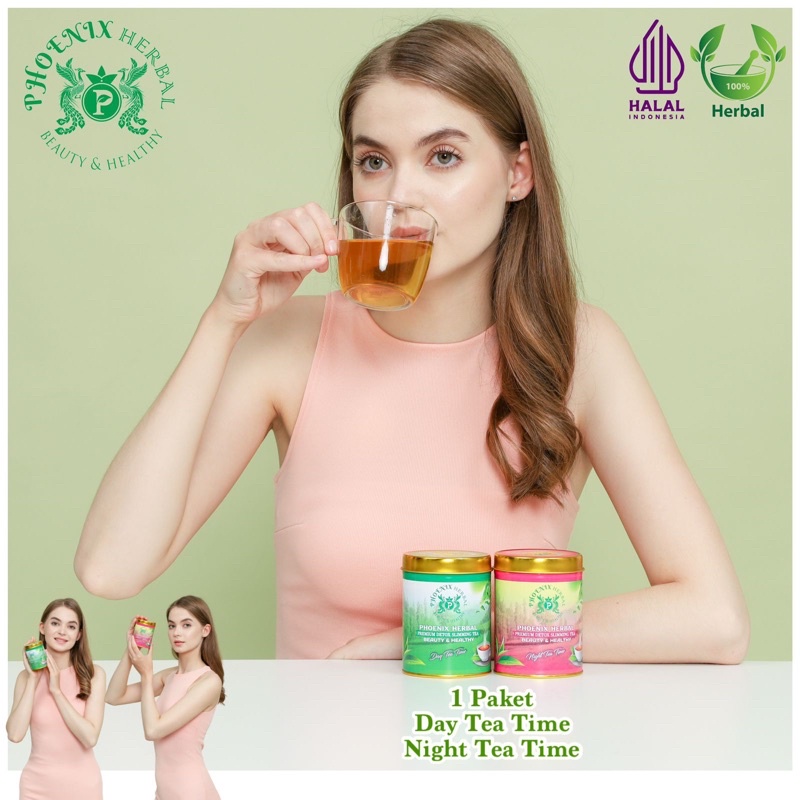 

Phoenix Herb Premium Detox Slimming Tea 1 Paket (Day Tea Time dan Night Tea Time)