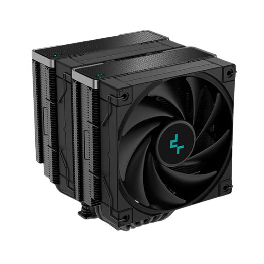 DEEPCOOL AK620 ZERO DARK High Performance Dual Tower CPU Cooler Fan