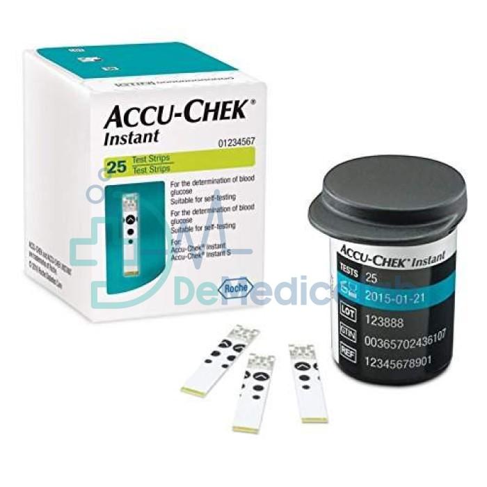 Sale Accu Chek Instant 25 Strips / Strip Accu Check Instant 25