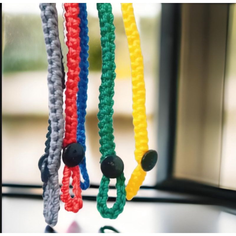 konektor masker hijab rajut souvenir murah