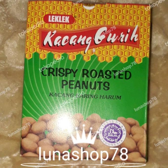 

favorit] Kacang vegan gurih garing harum Lek Lek crispy coated peanuts 200 g