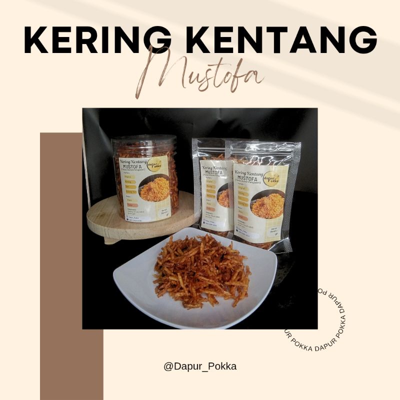 

Kering Kentang Mustofa 250 gram