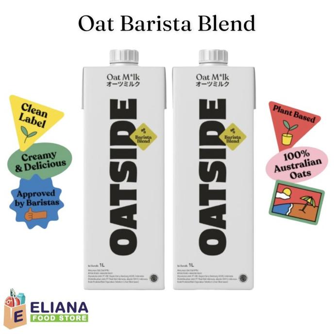 

OATSIDE OAT BARISTA BLEND 6x1000ml / SUSU OAT FOR COFFEE 1 DUS