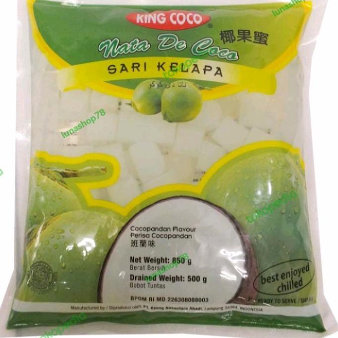 

Ready stock] Sari kelapa King Coco Nata de Coco 850g