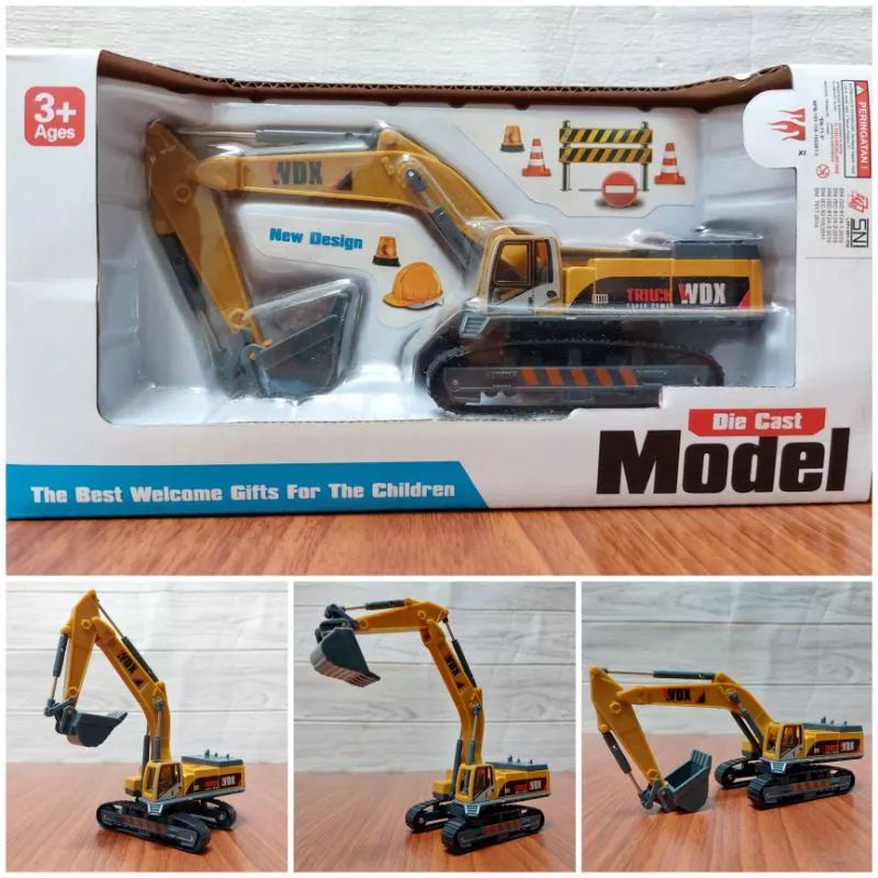 DIECAST-DIECAST EXCAVATOR-MAINAN EXCAVATOR