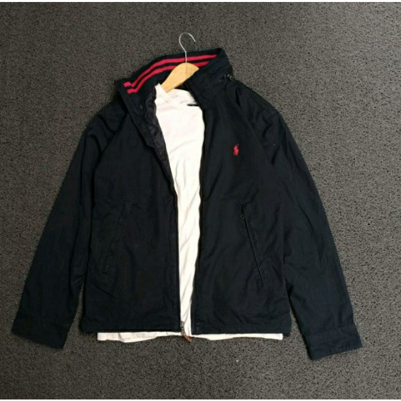 Jacket Polo amherst lined hidden hoodie
