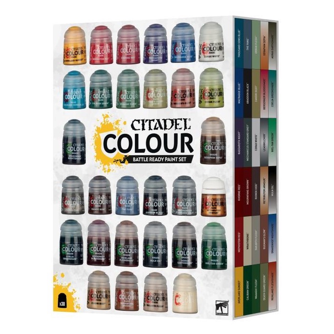 

CITADEL COLOUR BATTLE PAINT SET