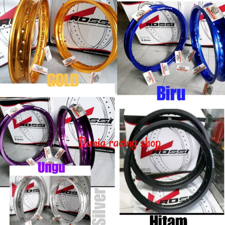 TERBAIK Velg Rossi Pelek Rossi 140 140 17 / 140 160 17 / 160 185 17 / 185 215 17 / 215 250 17 Lingka