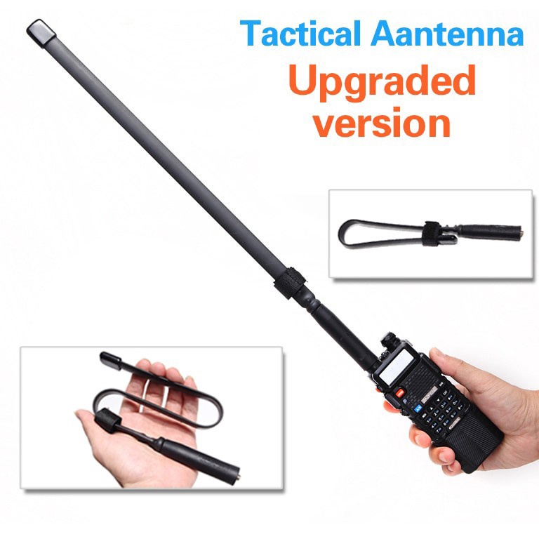 Original Antena HT dual band UV5R UV82 888s Baofeng tactical 33cm antena ht Baofeng antena ht jarak 