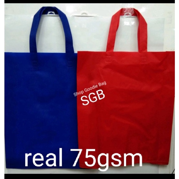 

50 Tas Spunbond Handle uk 38x45x8 harga LUSINAN 69