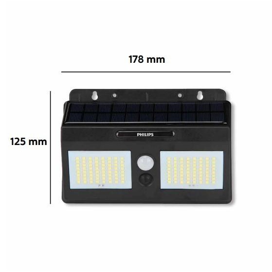 Philips Essential Smartbright Solar Wall Light Large