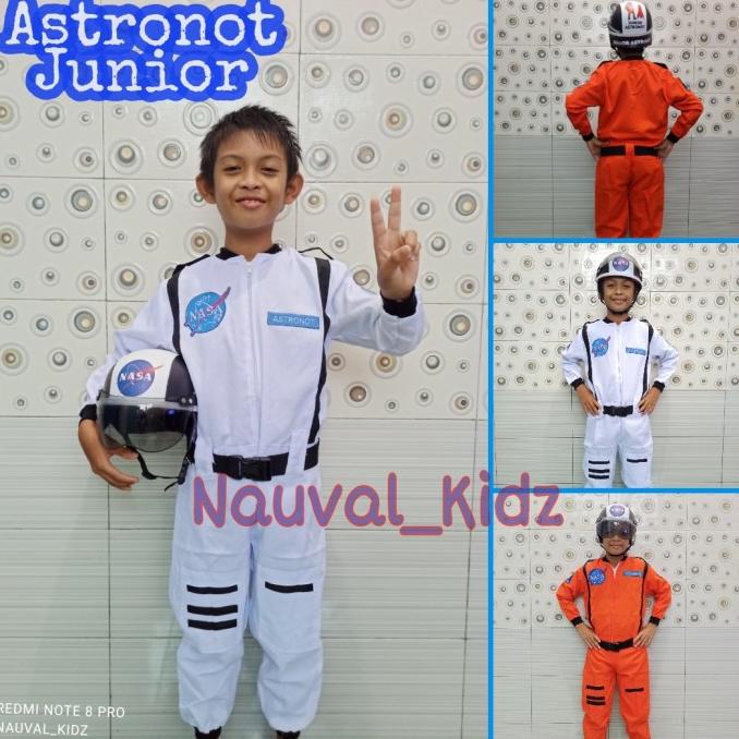 Baju Wearpack Anak Profesi Astronot + Helm