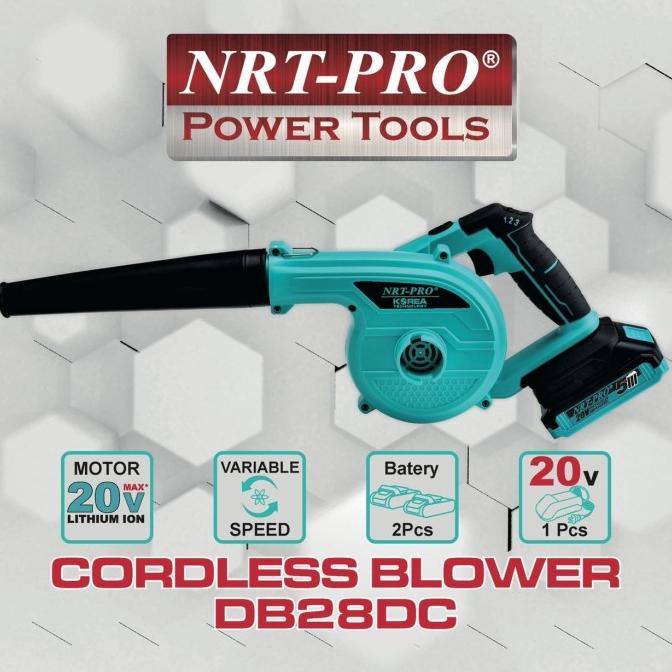 /////] NRT-PRO DB 28 DC Mesin Hand Blower Cordless 20V Baterai Angin DB28DC