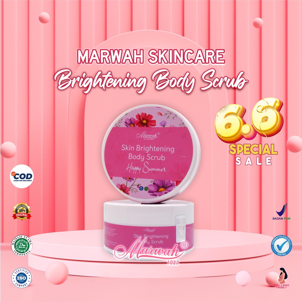 Marwah Skincare Body Scrub / shower/bodylotion/kojic