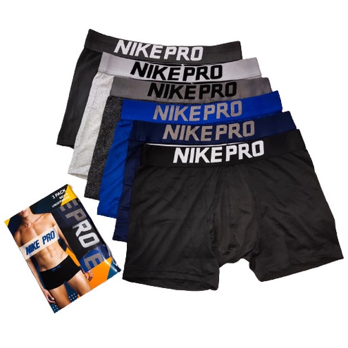 TERBARU 3 Pcs Celana Dalam Boxer Pria Dewasa Nike Pro