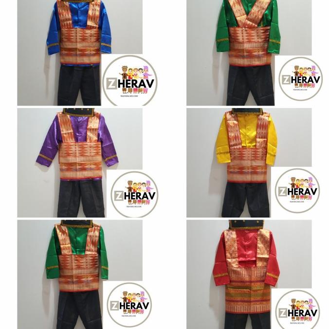 baju adat aceh baju saman anak laki perempuan S M XL XXL dewasa TK SD