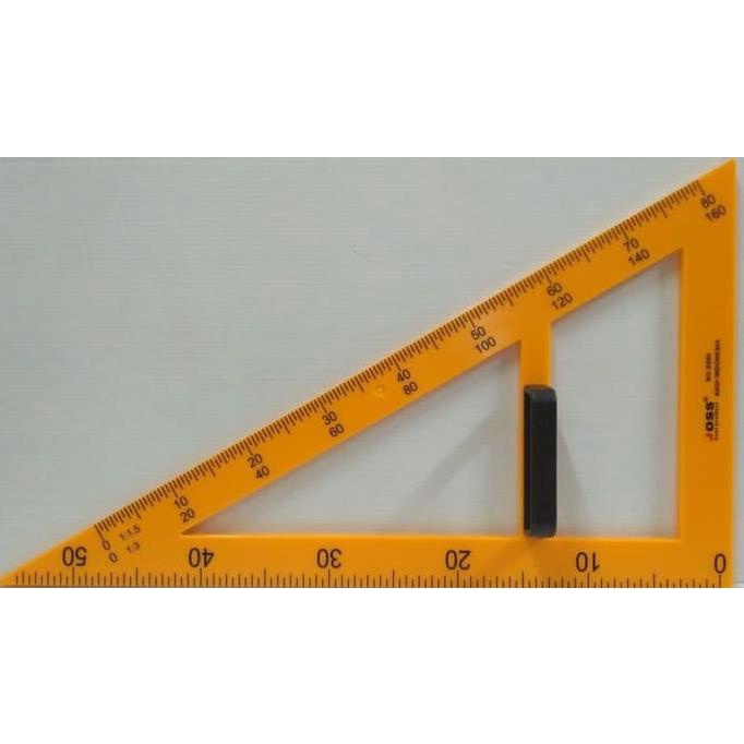 

Penggaris Segitiga Siku-Siku Bahan Plastik