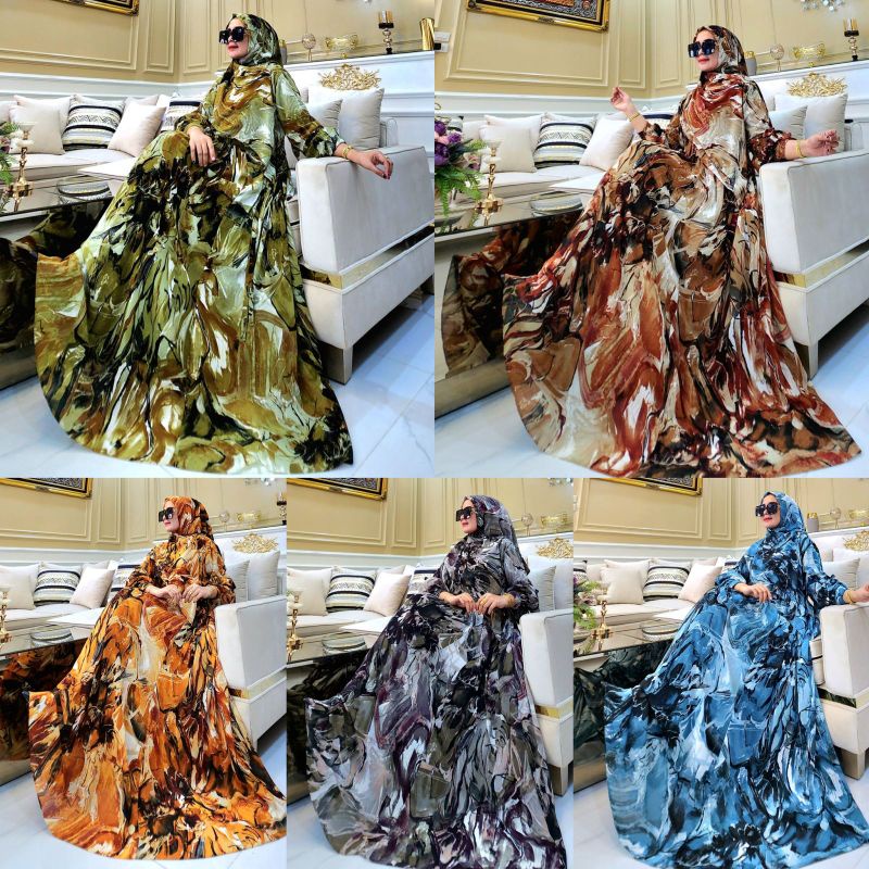 GAMIS CERUTY PRINTING ARUMI SYARI (DJH)
