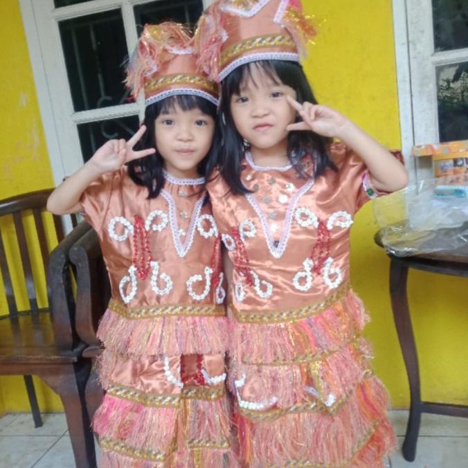 Baju Adat Papua Anak / Pakaian Adat Papua Anak / Baju Adat Anak