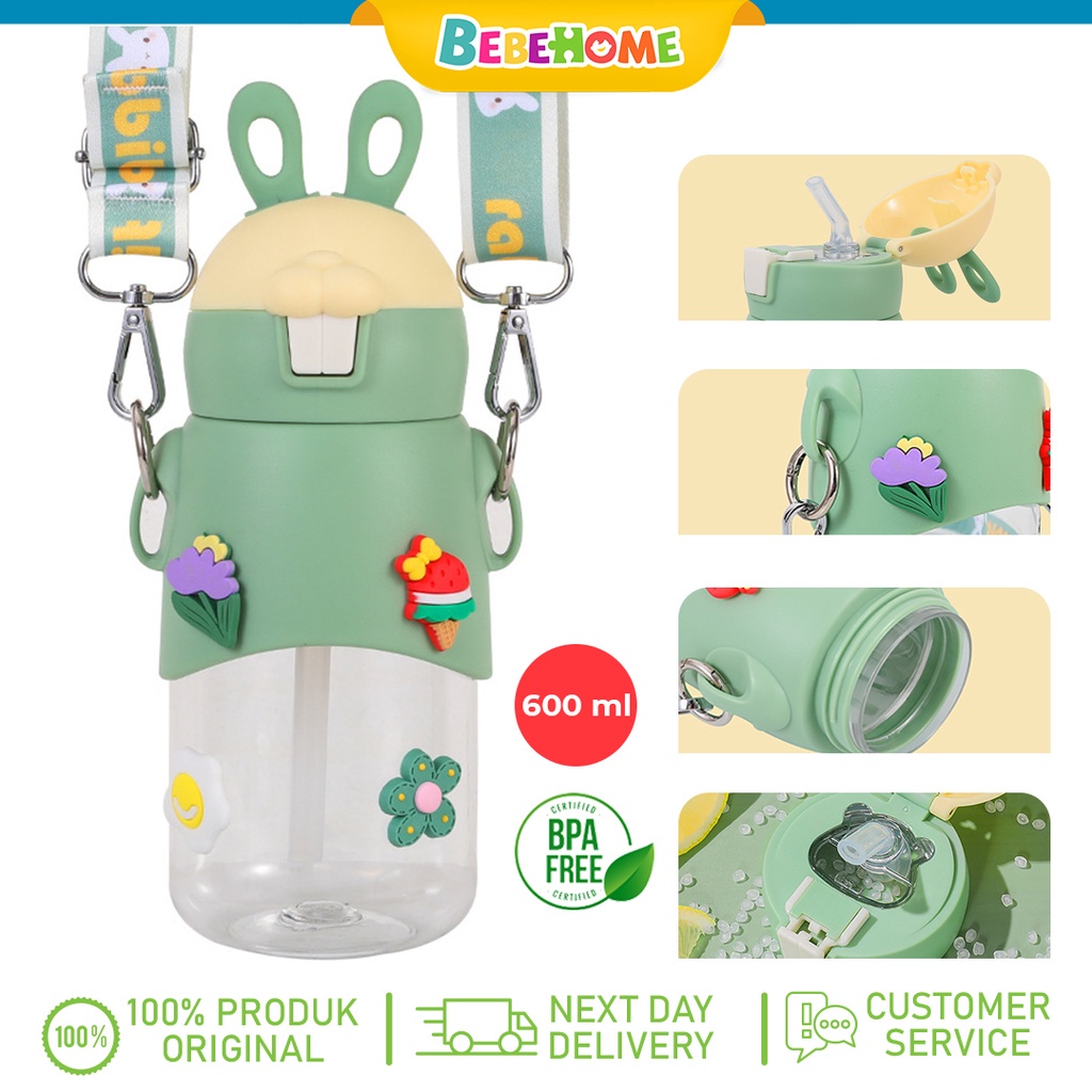 Botol Minum Bayi Kekinian Bagus Terbaru Anti Bocor Sedotan Serbaguna T2X7 Murah Baby Safe Bottle Cod