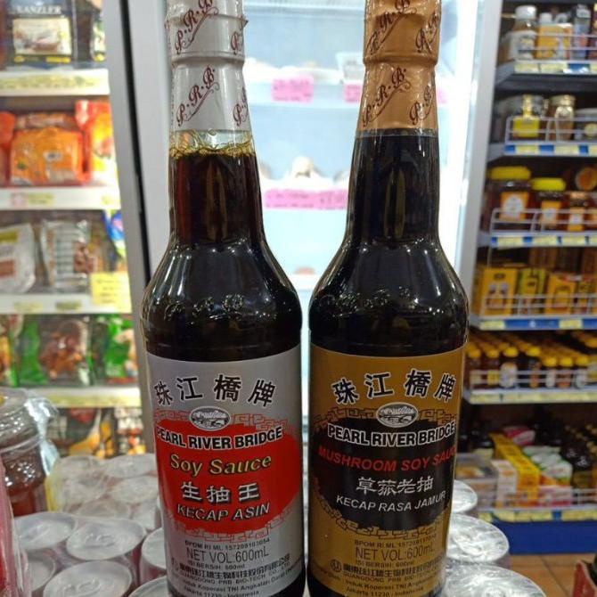 

*****] [Bumbu][Botol]600ml Pearl River Bridge Mushroom /Kecap asin Rasa Jamur