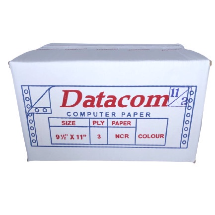 

Kertas Continuous Form Datacom 9.5X11 3Ply Bagi 2