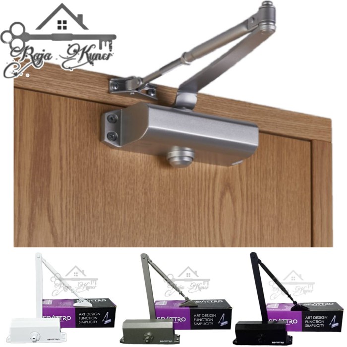 DOOR CLOSER/ENGSEL PINTU HIDROLIK/PENUTUP PINTU OTOMATIS SEVITTRO