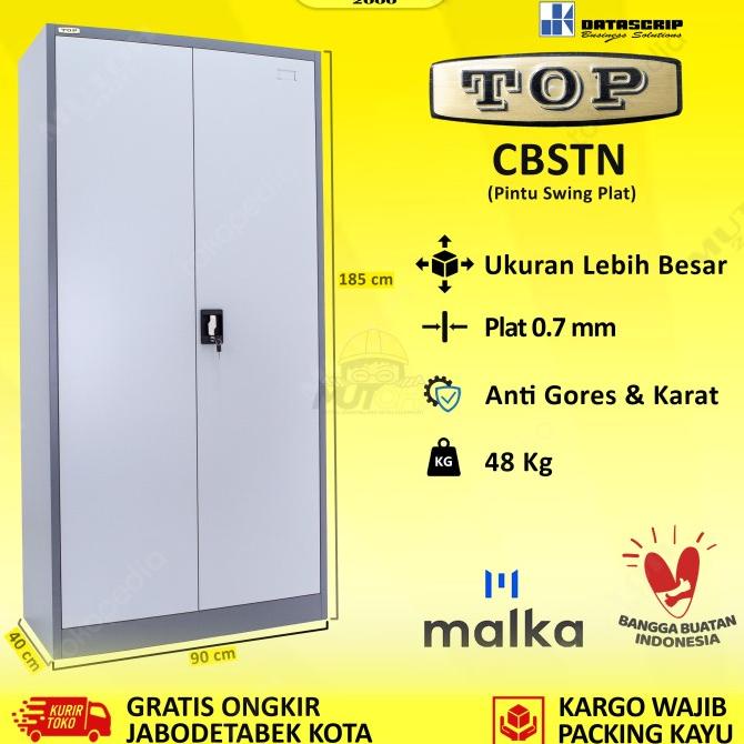 

TOP CBSTN by DATASCRIP lemari arsip besi pintu swing plat ---NEW READY---