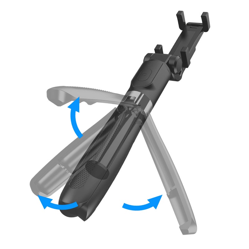 Holiven L01 Mini Bluetooth Selfie Stick Tripod Tongsis Phone Holder With Remote