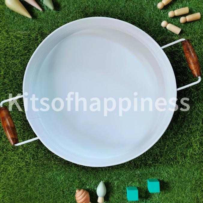 Sensory tray nampan bermain besar / sensory play montessori tuff tray