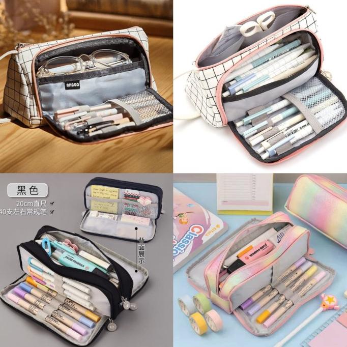 

Kotak Pensil Angoo / Pencil Case Angoo Tempat Pensil Korean Japan
