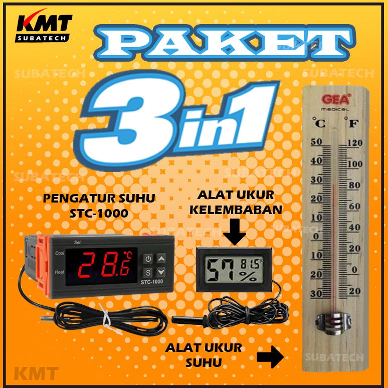 6.6 Paket Thermostat Termostat Digital STC-1 Termometer Higrometer Thermometer Hygrometer Mesin Teta