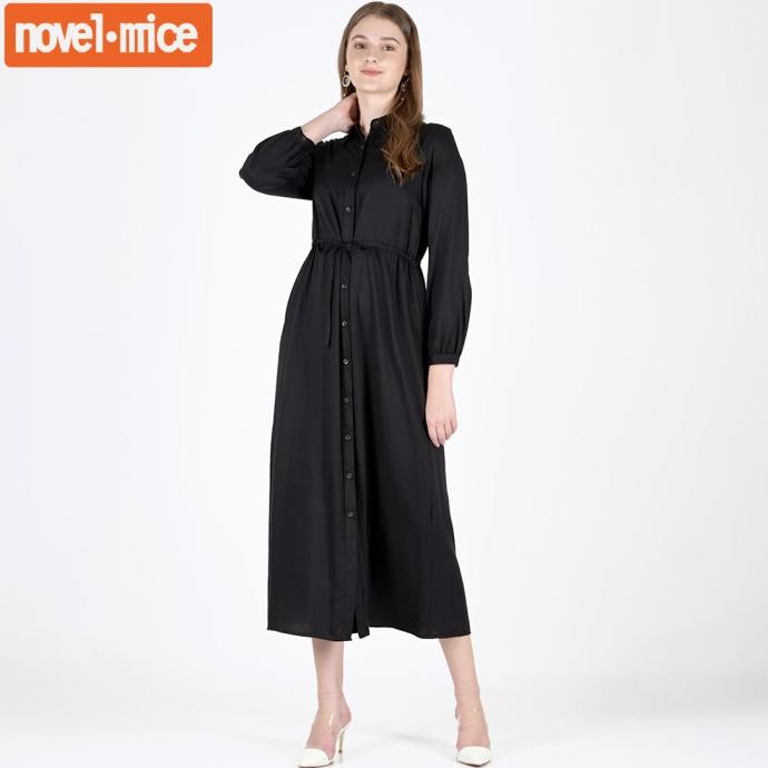 Le Rosetz - Gamis Rayon Rope Black Sale