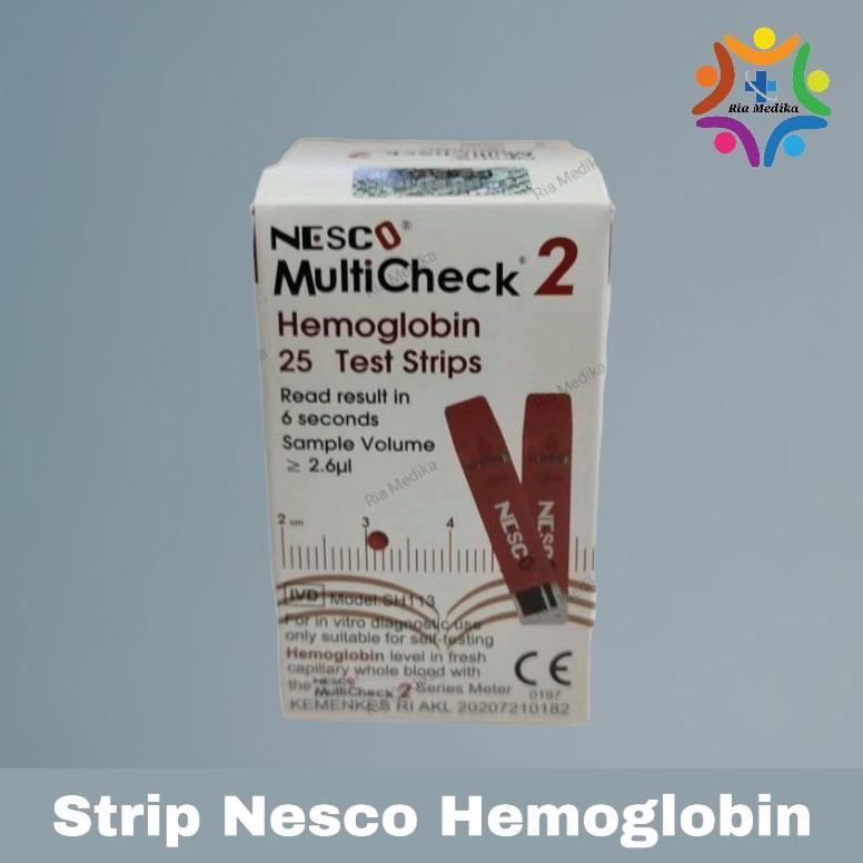 6.6 Strip Nesco Hemoglobin HB Refill Hemoglobin Strip Nesco Nesco HB